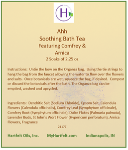 Ahh Soothing Bath Tea