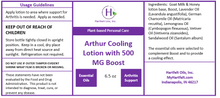 Load image into Gallery viewer, Arthur Cooling Lotion with Boost