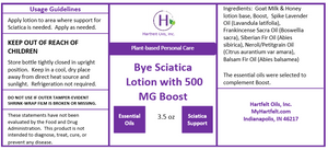Bye Sciatica Lotion with Boost