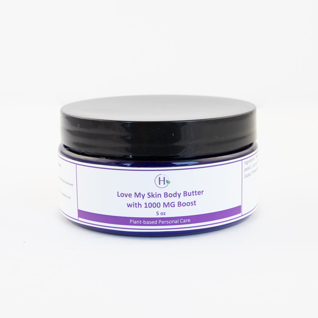 Love My Skin Body Butter with 1000 mg Boost - Unscented