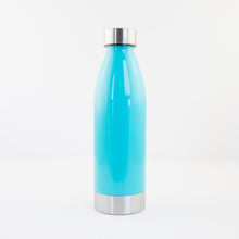 Load image into Gallery viewer, 22 oz Plastic Water Bottle with Stainless Steel Lid and Base