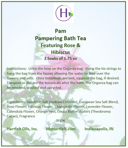 Pam Pampering Bath Tea