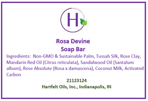 Rosa Devine Spa Soap Bar