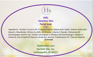 Sally Senstivie Facial Soap