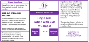 Tingle Less Lotion with Boost